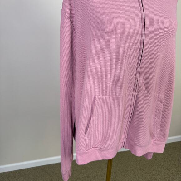 Fabletics Zip up Waffle Hoodie Sweatshirt Sweater US Women's 3X Plus - Picture 4 of 9